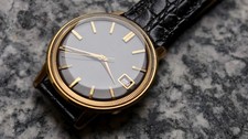 Seiko Seikomatic Slimdate 30 Jewels January 1965 All Gold Plated - 36mm