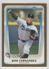2011 Bowman Draft Prospects Gold Jose Fernandez #BDPP29 1t5