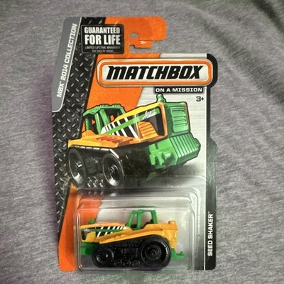 Matchbox Field Sprayer On a Mission Construction 1:64 Green Yellow Diecast 2022