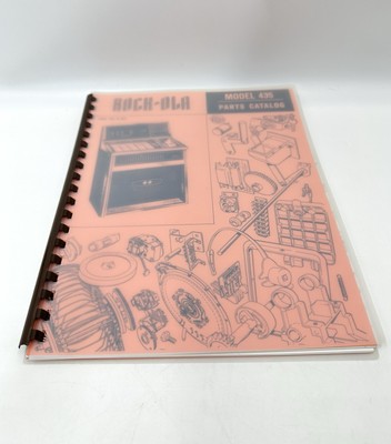 Rock-Ola Jukebox Service Manual Parts Catalog Model 435 Nostalgia Book