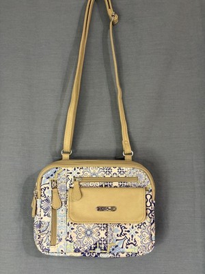 Multisac Triple Zippy Crossbody Purse Bag Casablanca Multi Compartment