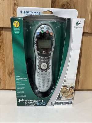 Logitech HARMONY 670 Advanced Universal TV Remote Control NEW In open Box