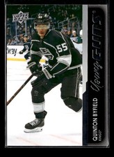 2021-22 Upper Deck Series 2 Hockey Young Guns Rookie #488 Quinton Byfield