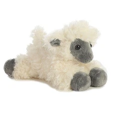 Aurora World Plush - Mini Flopsie - BLACK FACE SHEEP (8 inch) - New Stuffed Toy