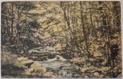 Vintage Postcard Falls River Ivoryton Essex Connecticut  AA139