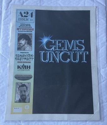 A24 Gems Uncut Zine by Josh & Benny Safdie