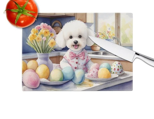Caroline's Treasures Eurasian Blue Tits Bird Cutting Board - Thumbnail 3