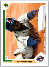 ⚾ 1991 Upper Deck #754 Tony Fernandez San Diego Padres