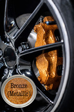 Bronze Metallic Gloss Enamel Heat Resistant Brush On Brake Caliper Paint