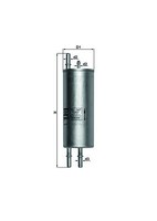 Mahle Kraftstofffilter U.A. FüR Bmw, Land Rover