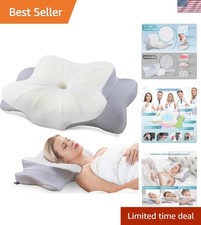 Cervical Pillow for Neck Pain, Ergonomic Memory Foam Bed Pillow