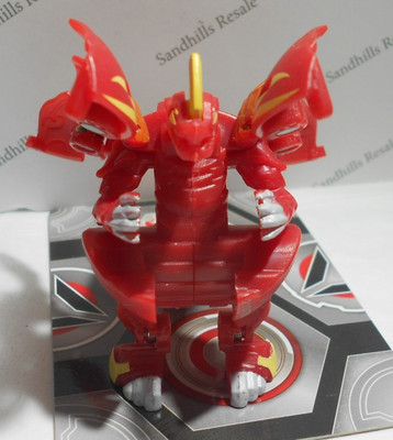 Bakugan Dragonoid x Auxillataur Ultra Pyrus Aurelus Legends B100