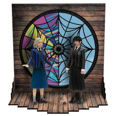 MEZCO TOYS Wednesday 5 Points Figurenset Wednesday  Enid Actionfiguren