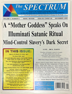 The Spectrum Magazine for Truth Vol 4 Number 6 Dec 2002 SOLTEC Skull & Bones