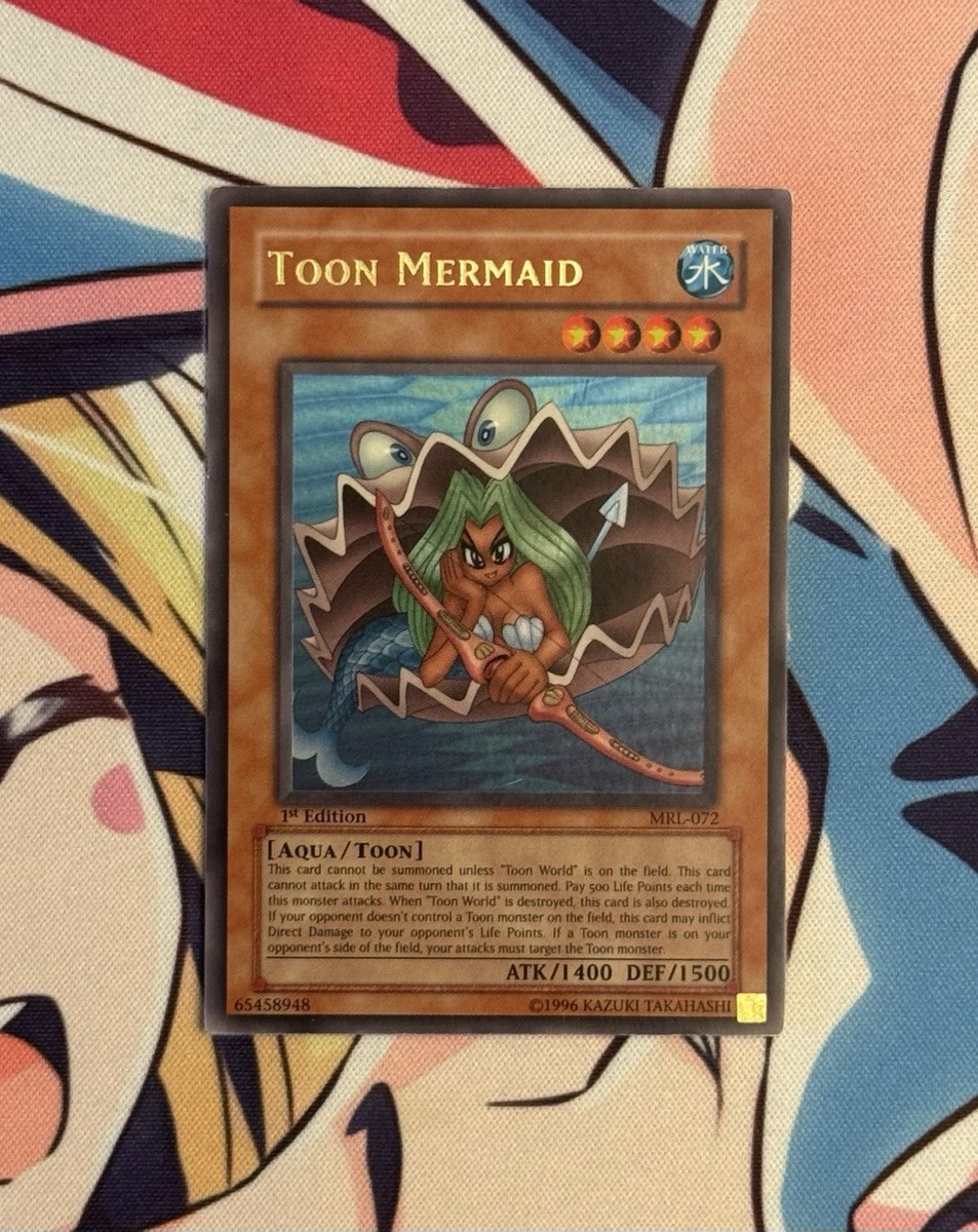 marmaid.no.1 YUGIOH TOON MERMAID MRL-072 1ST ULTRA (NM) | eBay