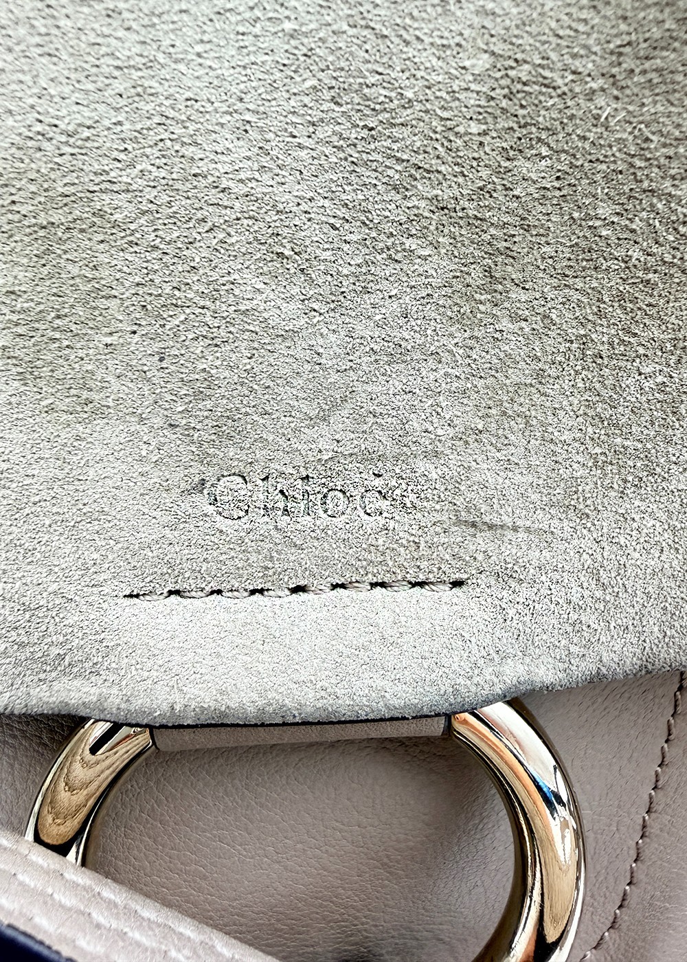 Chloé Grey Leather Backpack — image 13