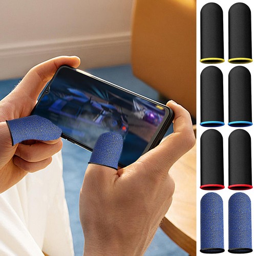 10 Pcs Screen PUBG Gaming Finger Sleeve Game Controller Mobile Sweatproof Gloves - Picture 9 of 16