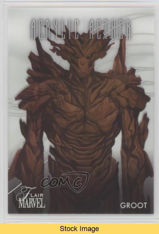 2023 Flair Marvel Acrylic Aether Groot #AA10 READ 0k23