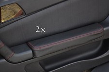 Für Alfa Romeo Gtv Leder 2X Tür Armlehne Bezüge Rot Maßgefertigt Neu Made IN UK