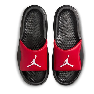 Nike Jordan Franchise Slide Sandals Synthetic Leather HF3263-600 Men's US 10 Red