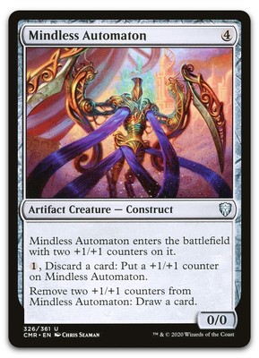 Mindless Automaton #326 (NM) Commander Legends CMR Magic MTG