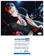 Benjamin Kowalewicz Signed Autographed BILLY TALENT II 8x10 Concert Photo ACOA A