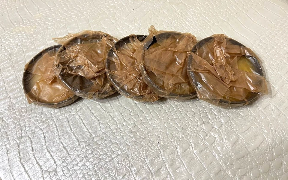 SET OF 77 MM LENS FILTERS ORIGINAL for Meteor-5-1 lens for Krasnogorsk-3 camera - Image 3 of 4