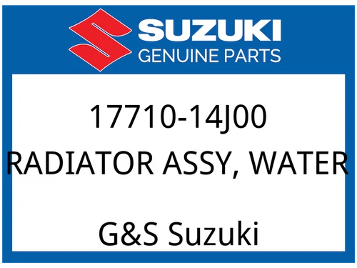 RADIATOR ASSY, WATER