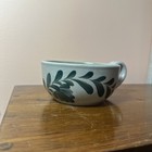 2001 Salmon Falls Stoneware Green Pennsylvania Chowder Bowl - signed made in NH — photo 3