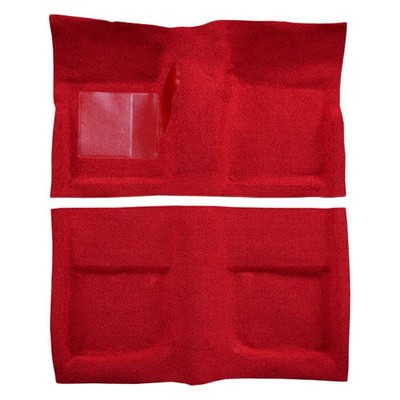 Auto Custom Carpets Essex Replacement Molded Red Complete Carpet w Mass Backing