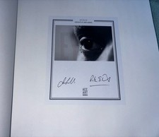 Peter Gabriel Signed book Anna Eye-D Genesis