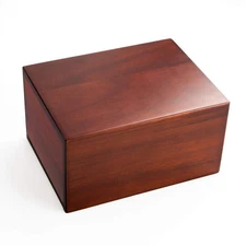 PCS Cremation Urns for Ashes, Pet Memorial Funeral Urns Box,Wooden Decorative...