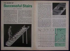 STAIRS How-To Build Staircase INFO PLANS RJ DeCristoforo