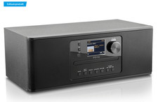 PEAQ PDR 370 BT-B Internetradio, DAB+ Radiotuner, FM Tuner, Internet-Radio, DAB+