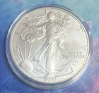 2021 American Silver Eagle 1 oz  .999 Fine BU