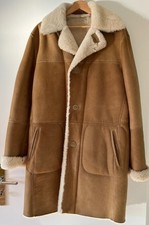 Rar: Original Frauenschuh Mantel Leder Ledermantel Leather Coat Kitzbühel Sylt
