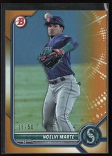 2022 Bowman #BP-63 Noelvi Marte Prospects Gold #/50