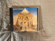 Iron Maiden Powerslave CD 1995 2 Disc Set RARE BONUS CD -CASTLE RECORDS