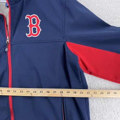 Boston Red Sox Softshell Jacket Mens L/XL MLB Baseball Full Zip GIII Sports - Picture 3 of 6
