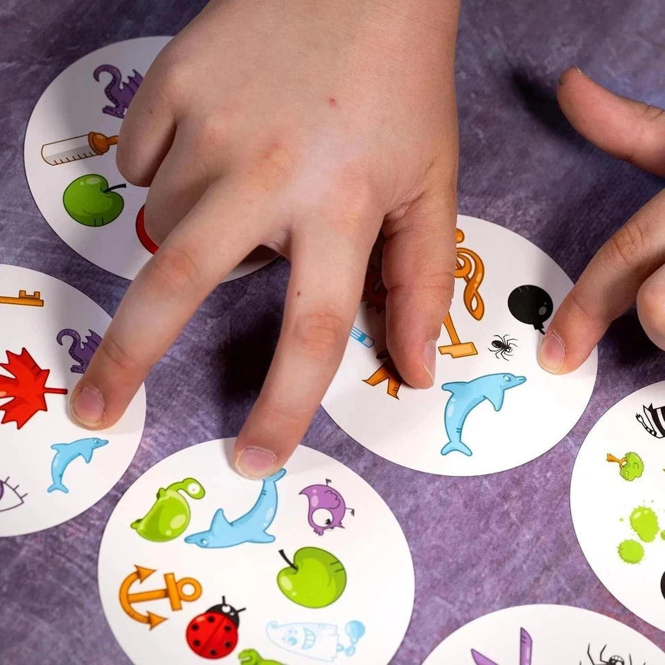 Dobble Classic Card Game Family Fun Fast Match Party Kids Adults 2–8 Players UK - Image 4 of 4