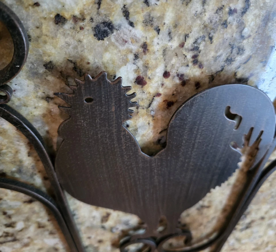 18-дюймовый южный жилой дом деревенский петух деревенская ферма декор подвесное настенное бра - Изображение 3 из 4