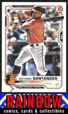 2021 Bowman #3 Anthony Santander Baltimore Orioles
