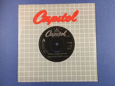 Peabo Bryson, Roberta Flack - Heute Feiere Ich Meine Liebe, Capitol CL-302 Ex