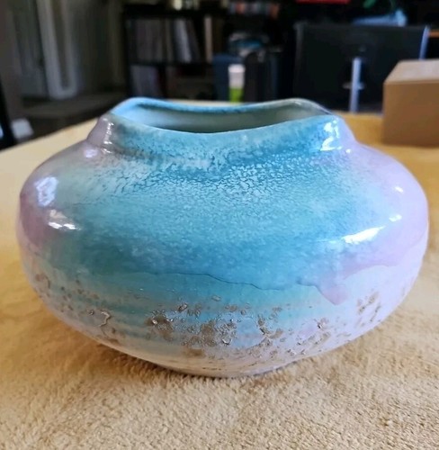 Tony Evans Raku Pottery 1980’s Ornamental Large Signed Numbered Vintage - Picture 7 of 11