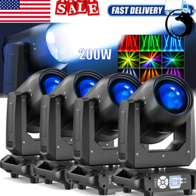 270W LED Zoom Moving Head Light DMX 14Gobo For DJ Party Stage Spotlight