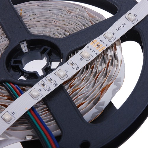 10M 3528 SMD RGB Flexible LED Light Strip 600LEDs +44 Key IR Remote Controller - Picture 6 of 12