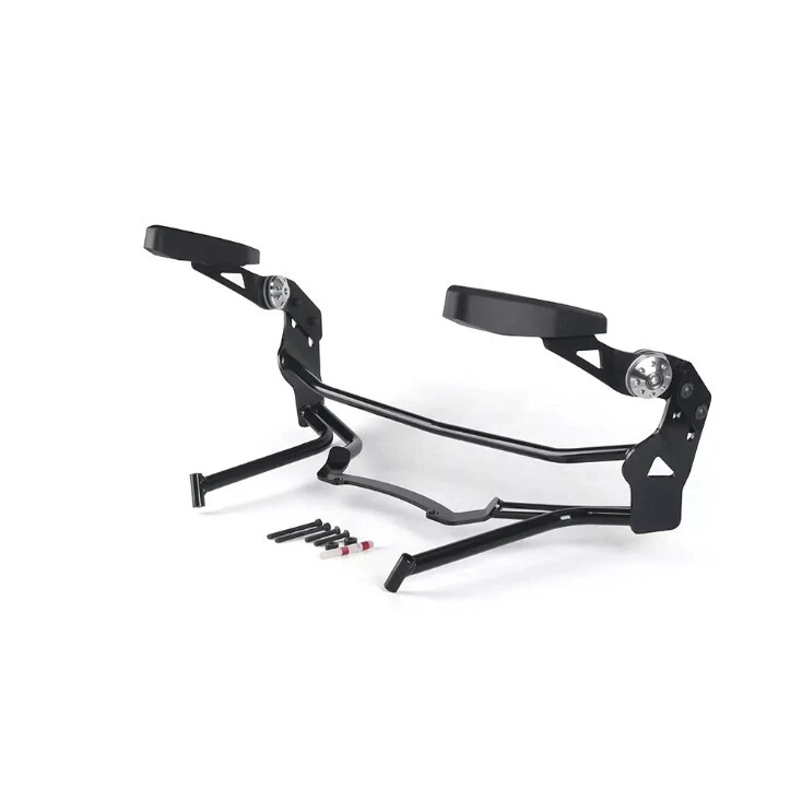 Soporte de reposabrazos ajustable para maletero de pasajero BMW R1200RT R1250RT 2014-2025 Foto 4 de 4