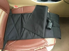 Concealed Under Car Trucks Vehicle Seat Gun Holster with Mag Holder Choose Model