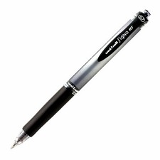 65940 Uni-Ball Signo Gel RT Rollerball Pen, Medium 0.7mm, Black Ink, Box of 12