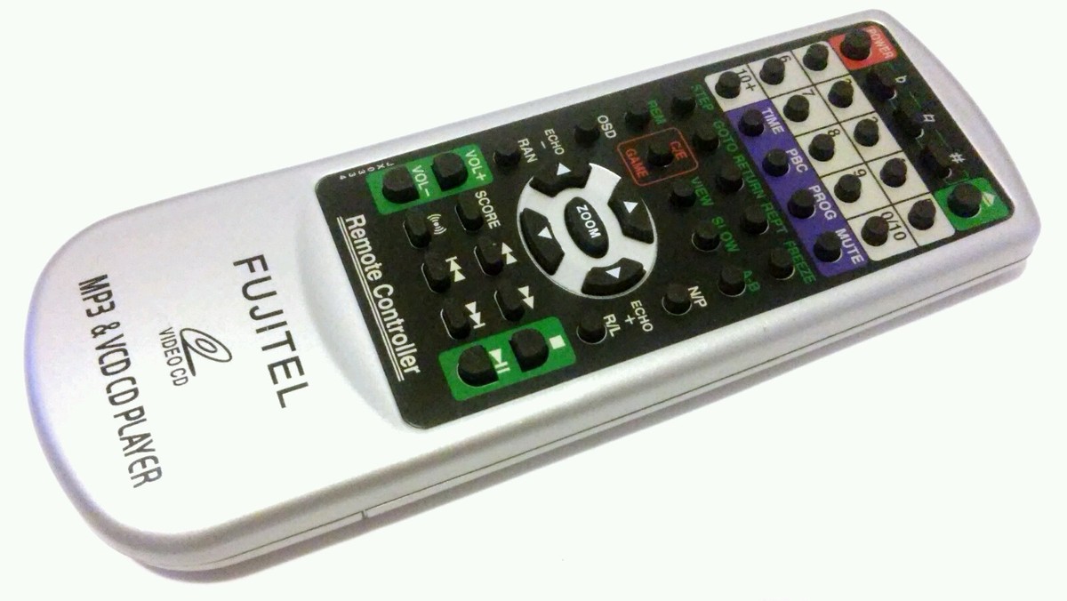RARE - NEW GENUINE FUJITEL JX0334 MP3 VCD CD PLAYER REMOTE RARE - NEW GENUINE FUJITEL JX0334 MP3 VCD CD PLAYER REMOTE